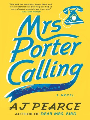 cover image of Mrs. Porter Calling